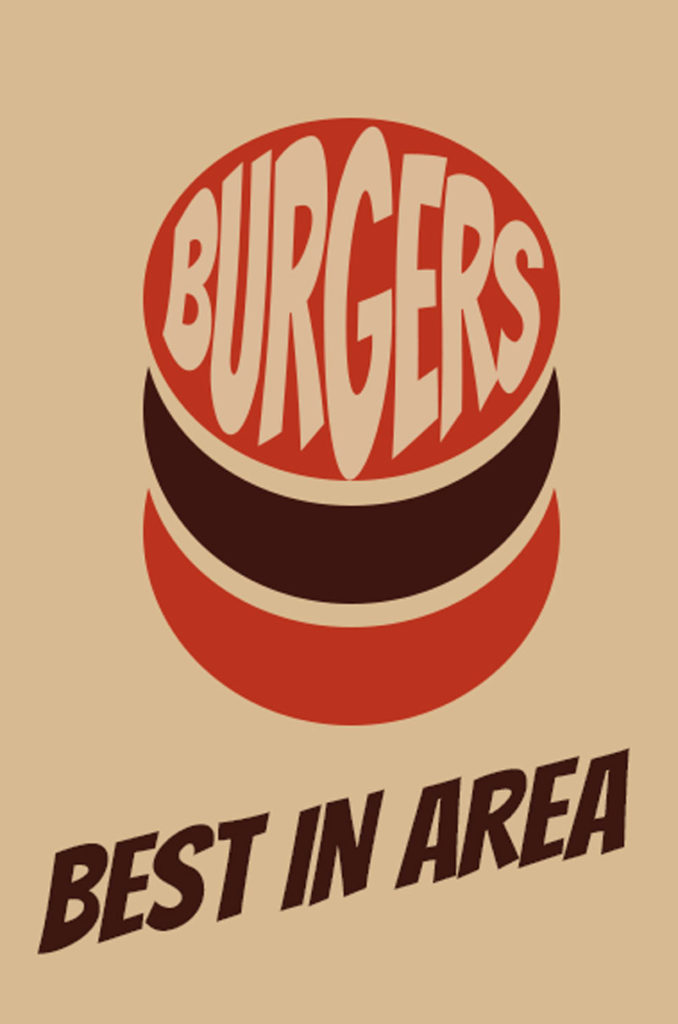 постер про бургеры скачать для гриль бара бесплатно