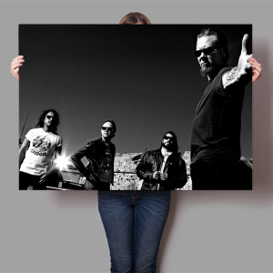 постер Metallica купить постеры рок-групп недорого